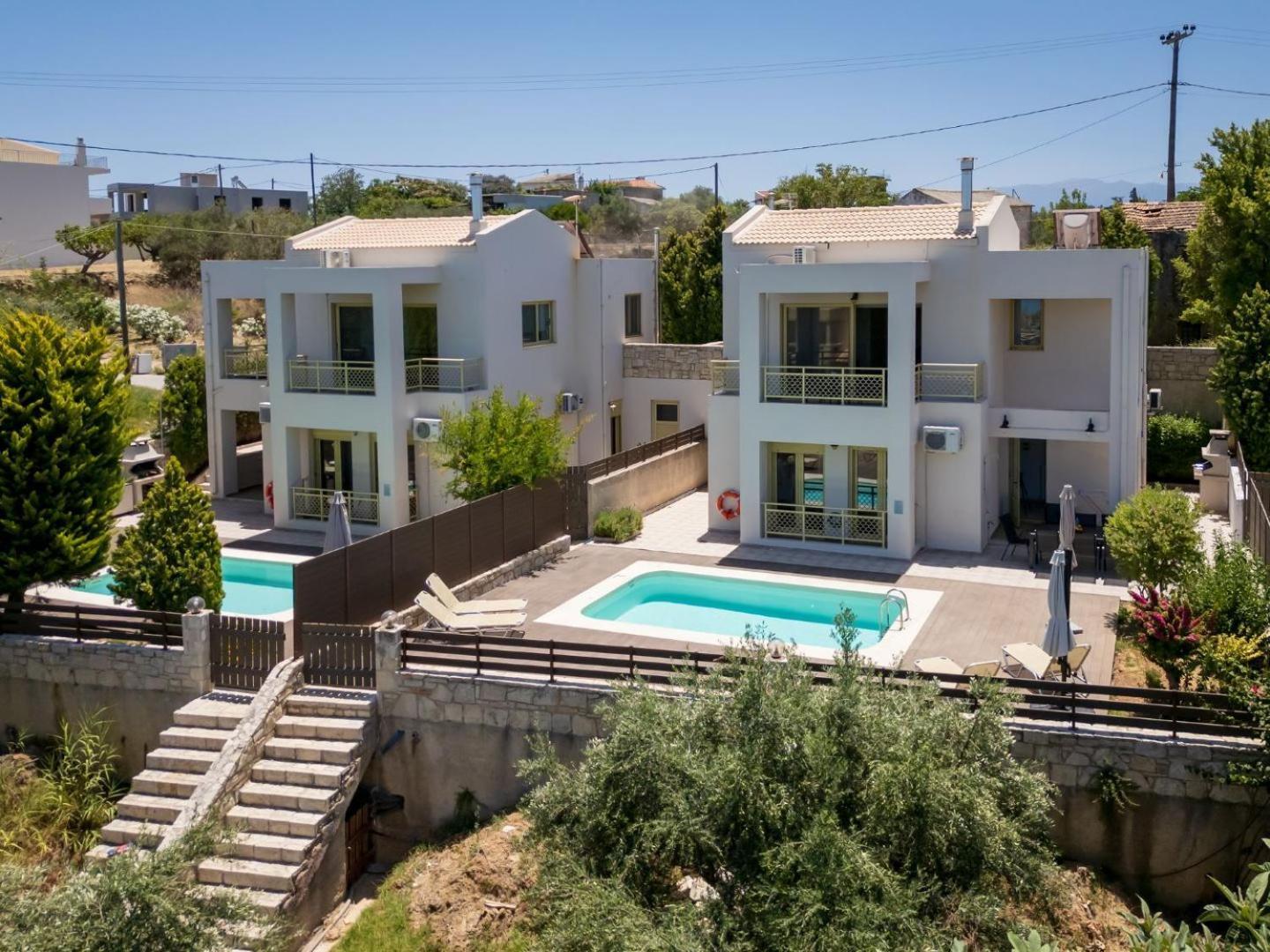 Villa With Private Pool Chania Sense Of Dream Villas Tavronitis  Luaran gambar