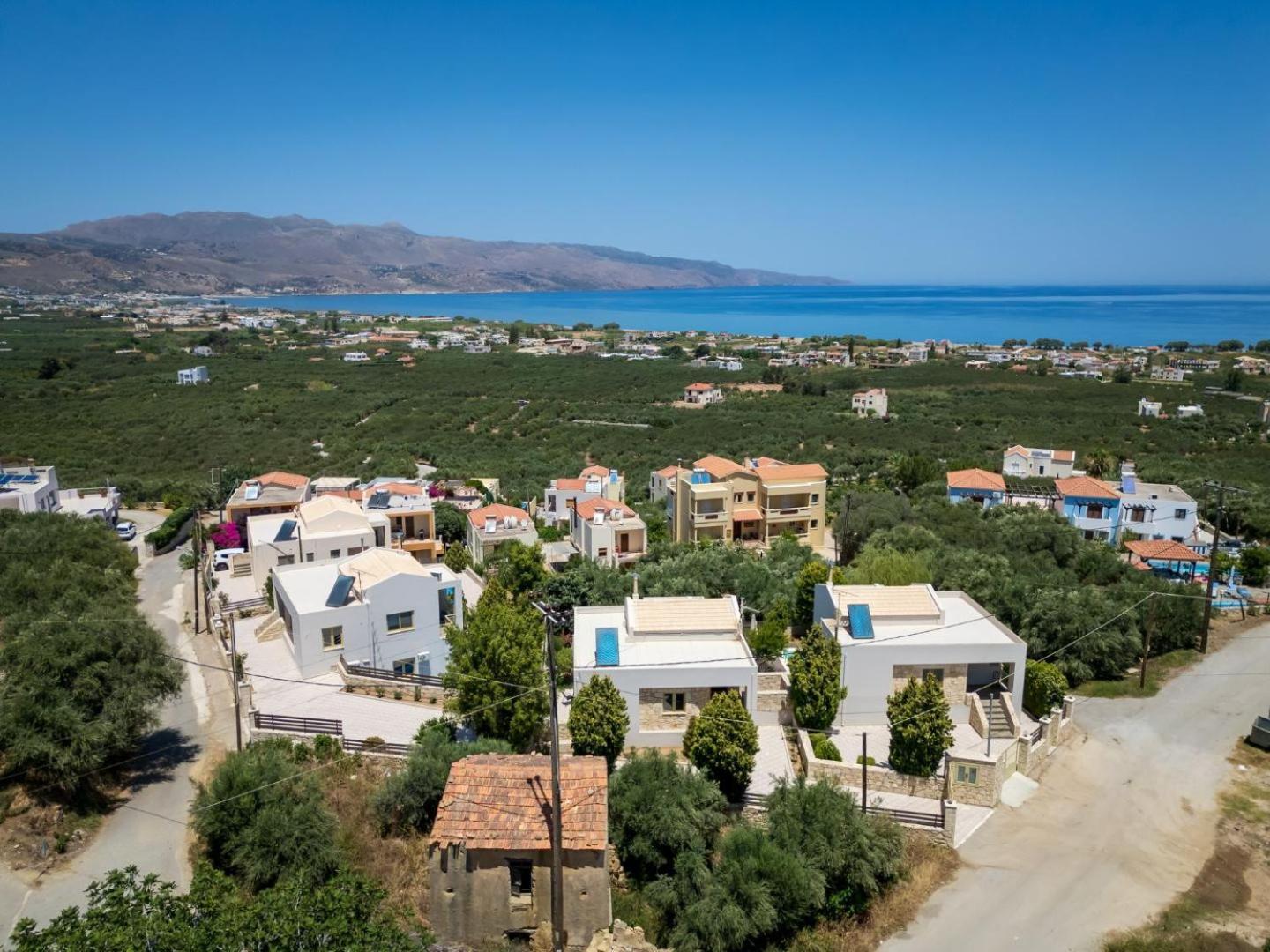 Villa With Private Pool Chania Sense Of Dream Villas Tavronitis  Luaran gambar